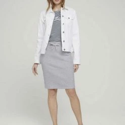 Billig 🥰 TOM TAILOR Bleistiftrock Sky Captain Blue, Comfort grey melange ❤️ -Tom Tailor Verkaufsgeschäft a7298de8 a855 5963 a8af bc47f06f8537