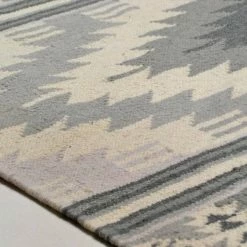 Budget 🌟 Wollteppich »Kelim Colors I«, TOM TAILOR, rechteckig, Höhe 5 mm, reine Wolle, robust und strapazierfähig, mit Fransen, Boho-Style, Wohnzimmer Grau, Gelb, Rot 🧨 -Tom Tailor Verkaufsgeschäft a7472ee7 b798 50c3 b2d2 ce3bca537713