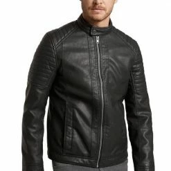 Angebote 🥰 TOM TAILOR Bikerjacke aus Lederimitat Black, Stone grey fake leather 👏 -Tom Tailor Verkaufsgeschäft a80507a6 2441 5013 88a7 247dcd190562