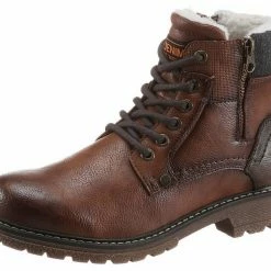 Billig ❤️ TOM TAILOR Schnürboots mit Zierreißverschluss ❤️