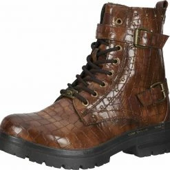 Blitzangebot 🔥 TOM TAILOR »Lederimitat« Schnürstiefelette 😉