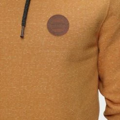 Am billigsten ✨ TOM TAILOR Kapuzensweatshirt mit Markenbadge auf der Brust Dunkelblau, Senf, Cyber grey inject stripe 🎉 -Tom Tailor Verkaufsgeschäft a8d05417 fbf6 5e79 ba71 2f733b528eb1