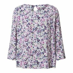 Bester Verkauf ✨ TOM TAILOR Langarmbluse Offwhite floral design, Navy floral design, Plum blossom lilac 😀 -Tom Tailor Verkaufsgeschäft a93008f9 40a7 5953 a179 54a9bb8d9e9f