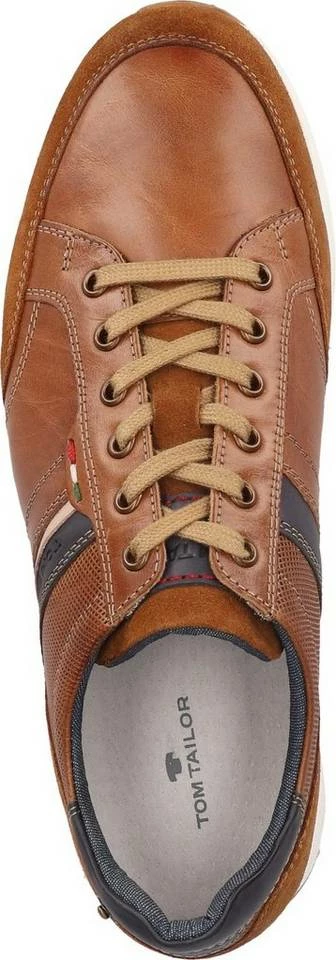 Budget 🔥 TOM TAILOR »Leder« 👟 Sneaker Cognac 00205, Navy 00003 ❤️ 6 Budget 🔥 TOM TAILOR »Leder« 👟 Sneaker Cognac 00205, Navy 00003 ❤️ - Image 6