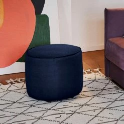Neu ❤️ TOM TAILOR Pouf »DROP CHIC«, mit Kedernaht, ø 50 cm Dark grey TSV 39, Lavender TSV 18, Olive TSV 23, Sunny yellow REC 25 👏 -Tom Tailor Verkaufsgeschäft a9bd6039 3efd 567c 87d9 cae4180c9195