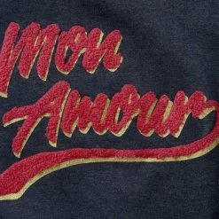 Bestes Angebot 👏 TOM TAILOR Sweatshirt »Sweatshirt mit Schriftprint« 👗 Dress blue-blue, Toreador-red, Lunar rock melange-beige 👏