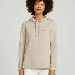 Neu 🔔 TOM TAILOR Sweatshirt »Hoodie mit Print« Dusty mid olive, Cold beige ❤️ -Tom Tailor Verkaufsgeschäft aa787df4 7ed2 5a25 82ac ecad5928b07e