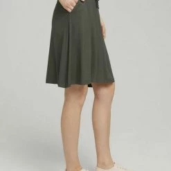 Aktion 🧨 TOM TAILOR A-Linien-Rock Khaki white outline leaves, Green paisley design, Khaki floral design, Gr&uuml;n (43) ⭐ -Tom Tailor Verkaufsgeschäft abd09260 e082 535e a532 b93c6acd7a35