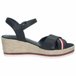 Billig ⌛ TOM TAILOR »Lederimitat« Keilsandalette Dunkelblau, Cognac, Unbekannt 👍 -Tom Tailor Verkaufsgeschäft ac285e7d 1d02 53d9 9956 d4c81acffa74