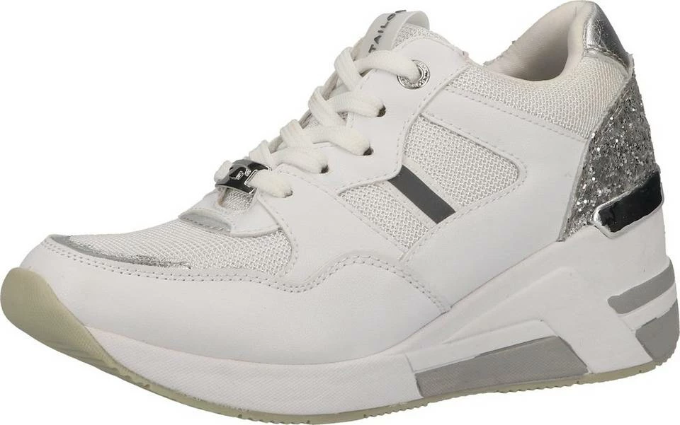 Blitzangebot 👍 TOM TAILOR »Lederimitat/Textil« 👟 Sneaker White-Silver 00170, Navy 00003 ✔️ 8 Blitzangebot 👍 TOM TAILOR »Lederimitat/Textil« 👟 Sneaker White-Silver 00170, Navy 00003 ✔️ - Image 8