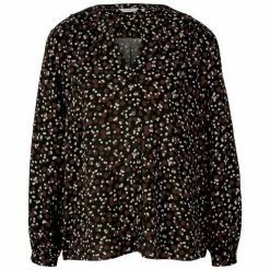 Großhandel 🔔 TOM TAILOR Langarmbluse »Gemusterte Henleybluse« Beige small dot design, Black small dot design, Green shades floral design, Green small floral design 😉 -Tom Tailor Verkaufsgeschäft adc401bc 3afc 585f 941f c1cac0b6ac80