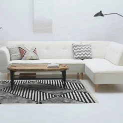 Brandneu 👏 Teppich »Criss Cross«, TOM TAILOR, rechteckig, Höhe 5 mm, handgewebt, mit Fransen, Boho-Style, Wohnzimmer 🤩 -Tom Tailor Verkaufsgeschäft adf97f3b 74d6 5379 9486 f74e8272dd74