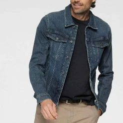 Schlussverkauf ⭐ TOM TAILOR 👖 Jeansjacke mit Brusttaschen, sowie Eingrifftaschen auf der Frontseite 🥰