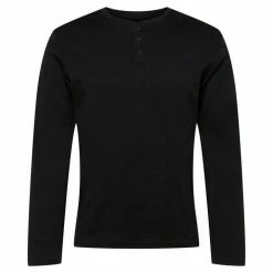 Coupon 😀 TOM TAILOR Langarmshirt (1-tlg) Black, Decadent Bordeaux 🔔