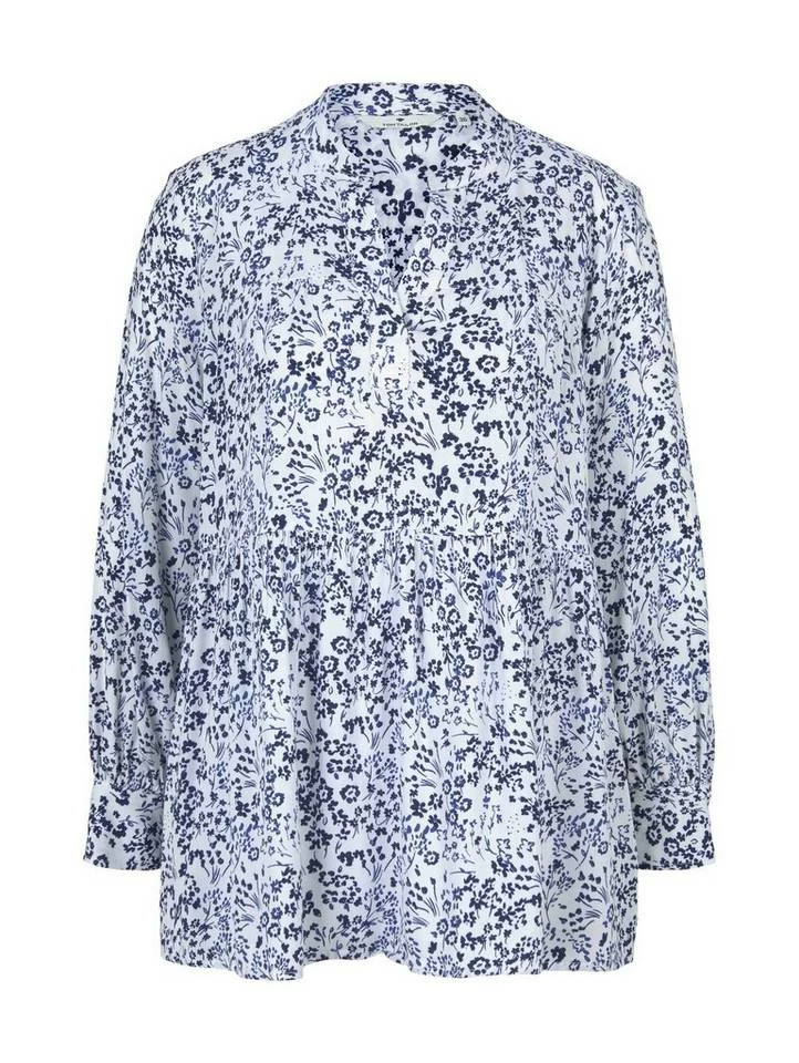 Coupon 🔥 TOM TAILOR Langarmbluse »Tunika Bluse mit Volants« Offwhite flower design, Sky Captain Blue, Whisper White 🤩 7 Coupon 🔥 TOM TAILOR Langarmbluse »Tunika Bluse mit Volants« Offwhite flower design, Sky Captain Blue, Whisper White 🤩 - Image 7