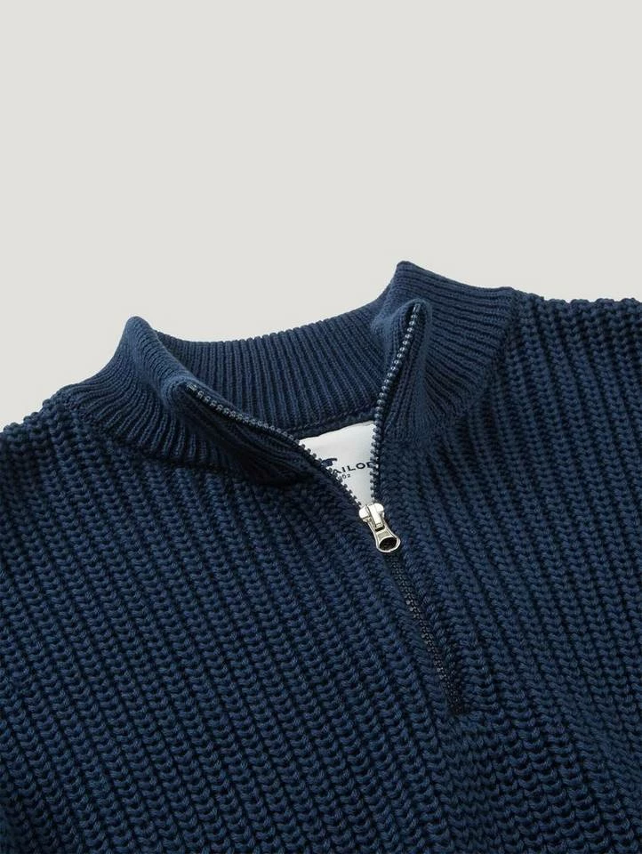 Billig 😀 TOM TAILOR Hoodie »Strickpullover« 👏 5 Billig 😀 TOM TAILOR Hoodie »Strickpullover« 👏 - Image 5