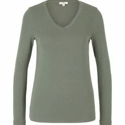 Neu 😉 TOM TAILOR Langarmshirt (1-tlg) Deep black, Dusty mid olive 😍 -Tom Tailor Verkaufsgeschäft b09c70d3 a069 5b10 a2d1 42d4363a04b6