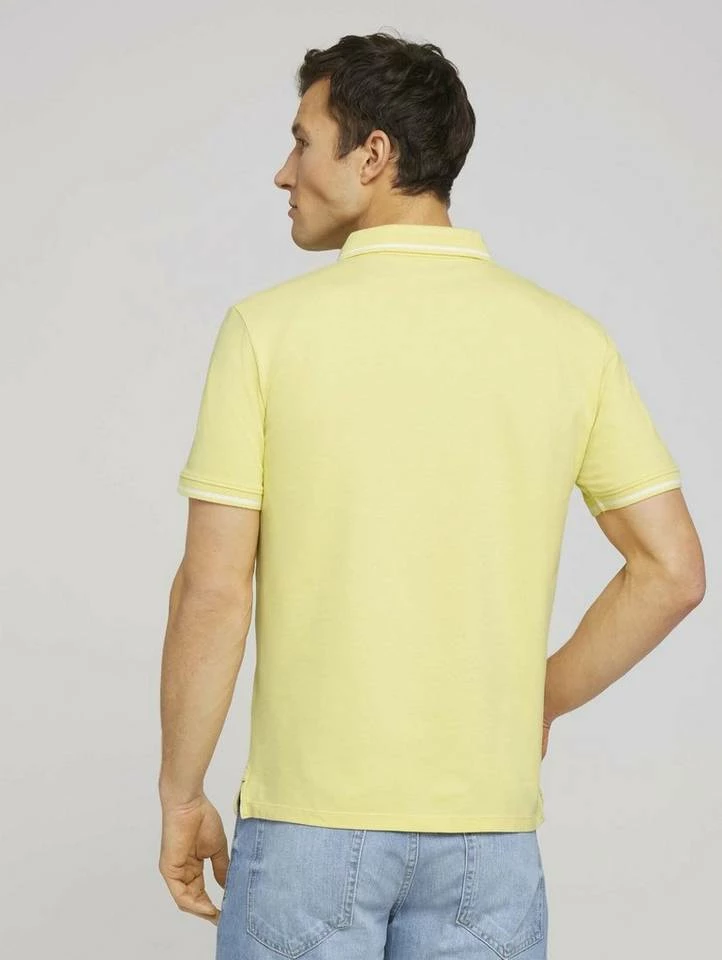 Budget 💯 TOM TAILOR Poloshirt »strukturiertes Poloshirt« Yonder blue dark melange, Blue White Base Melange, Off White, Lucite green ❤️ 2 Budget 💯 TOM TAILOR Poloshirt »strukturiertes Poloshirt« Yonder blue dark melange, Blue White Base Melange, Off White, Lucite green ❤️ – Bild 2