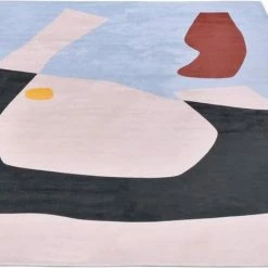 Auslauf 🥰 Teppich »Shapes - ONE«, TOM TAILOR, rechteckig, Höhe 5 mm, Kurzflor, bedruckt, modernes Design, ideal im Wohnzimmer & Schlafzimmer 🧨