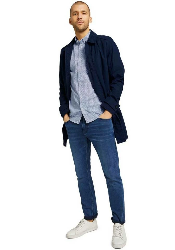 Am billigsten 💯 TOM TAILOR Kurzarmhemd Navy-weiß, Weiß-blau 😍 4 Am billigsten 💯 TOM TAILOR Kurzarmhemd Navy-weiß, Weiß-blau 😍 - Image 4