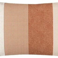 Auslauf 🤩 Kissenhülle »Stripy Glencheck«, TOM TAILOR (1 Stück), mit modernem Glenchek Muster Schwarz-black-anthrazit, Blutorange-kupferfarben-orange 😀 -Tom Tailor Verkaufsgeschäft b1b0b524 2663 5454 bc32 f0c82f3acefc