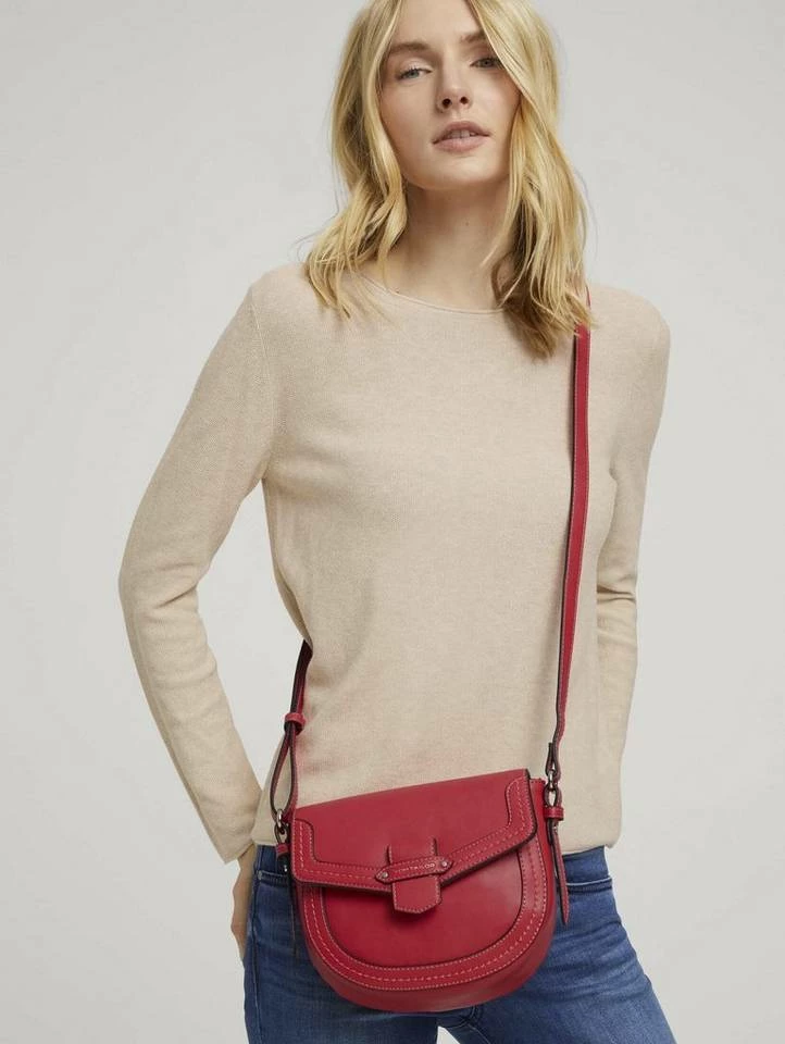 Budget 🔥 TOM TAILOR Schultertasche »Gabriela Überschlagtasche« Cognac #ft5_slash# brandy, Strawberry, Schwarz #ft5_slash# black, Off white #ft5_slash# off white 🎉 7 Budget 🔥 TOM TAILOR Schultertasche »Gabriela Überschlagtasche« Cognac #ft5_slash# brandy, Strawberry, Schwarz #ft5_slash# black, Off white #ft5_slash# off white 🎉 - Image 7