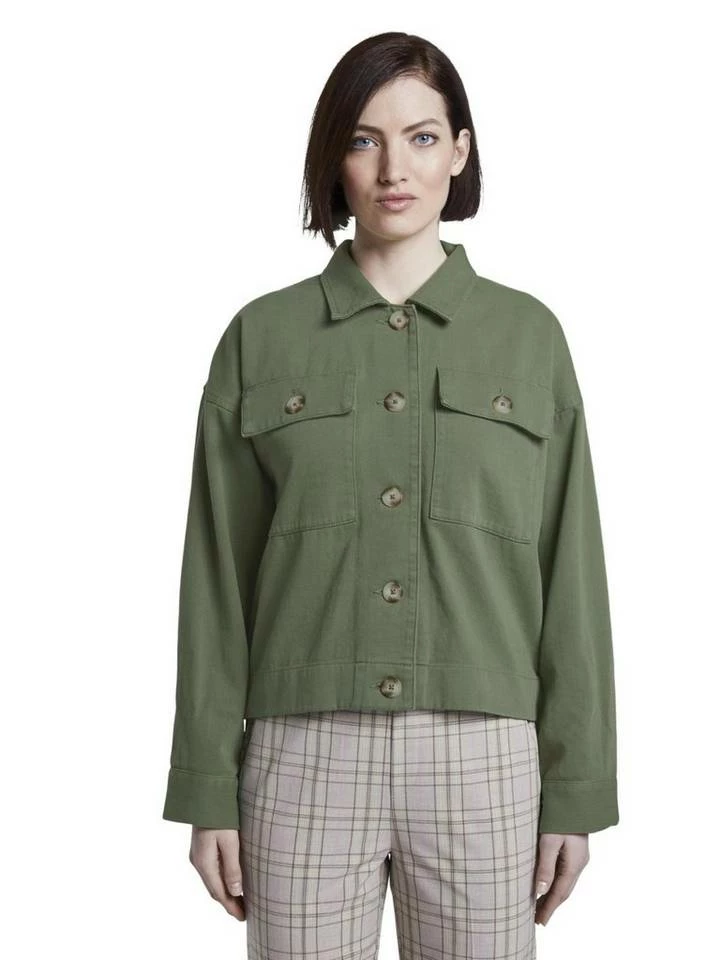 Neu 🌟 TOM TAILOR Kurzjacke »cropped utility jacket« 😀 6 Neu 🌟 TOM TAILOR Kurzjacke »cropped utility jacket« 😀 - Image 6