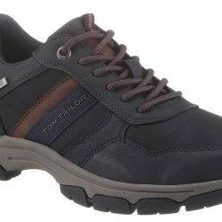 Am billigsten 🤩 TOM TAILOR Schnürschuh mit TEX-Ausstattung Mokka, Schwarz, Blau, Dunkelblau ⌛