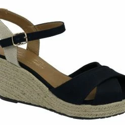 Brandneu 😉 TOM TAILOR 🩴 Sandalette in schilchtem Design Rot, Navy, Rose, Black 😀 -Tom Tailor Verkaufsgeschäft b33f5f04 cba8 5352 b071 3e07f062e697