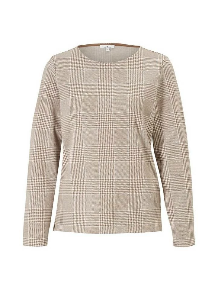 Bestpreis 🔥 TOM TAILOR Sweatshirt »Kariertes Sweatshirt« 🔥 7 Bestpreis 🔥 TOM TAILOR Sweatshirt »Kariertes Sweatshirt« 🔥 - Image 7