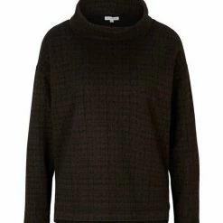 Rabatt 🎁 TOM TAILOR Sweatshirt »Gemustertes Sweatshirt mit Rollkragen« 🧨 -Tom Tailor Verkaufsgeschäft b3ac0bdc 355d 571f b5be 7bea2ad54058