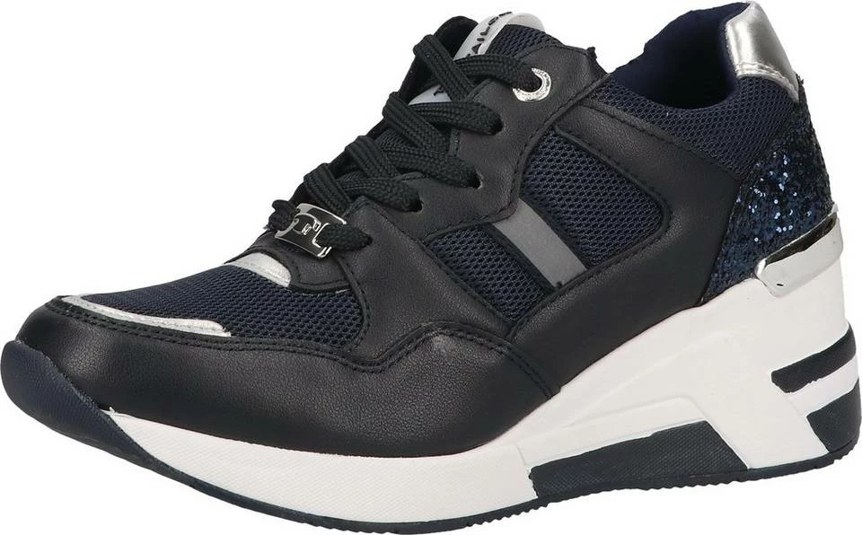 Blitzangebot 👍 TOM TAILOR »Lederimitat/Textil« 👟 Sneaker White-Silver 00170, Navy 00003 ✔️ 1 Blitzangebot 👍 TOM TAILOR »Lederimitat/Textil« 👟 Sneaker White-Silver 00170, Navy 00003 ✔️