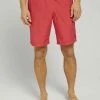 Am billigsten 🎉 TOM TAILOR Badeshorts »Badehose mit REPREVE« Mint green red palm design, Plain Red 🥰