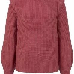 Bestes Angebot 💯 TOM TAILOR Strickpullover mit Schulterpolstern Dunkelrosa, Camelfarben-meliert 😀 -Tom Tailor Verkaufsgeschäft b4b6185e ccea 5e54 8644 48f6dd204d4d