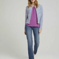 Blitzangebot 😀 TOM TAILOR Langarmbluse »Kurzarmbluse mit Lyocell« Prairie Grass Green, Plum blossom lilac 👏 -Tom Tailor Verkaufsgeschäft b58cdb9e 6e5b 5843 b05f 6ec157160597