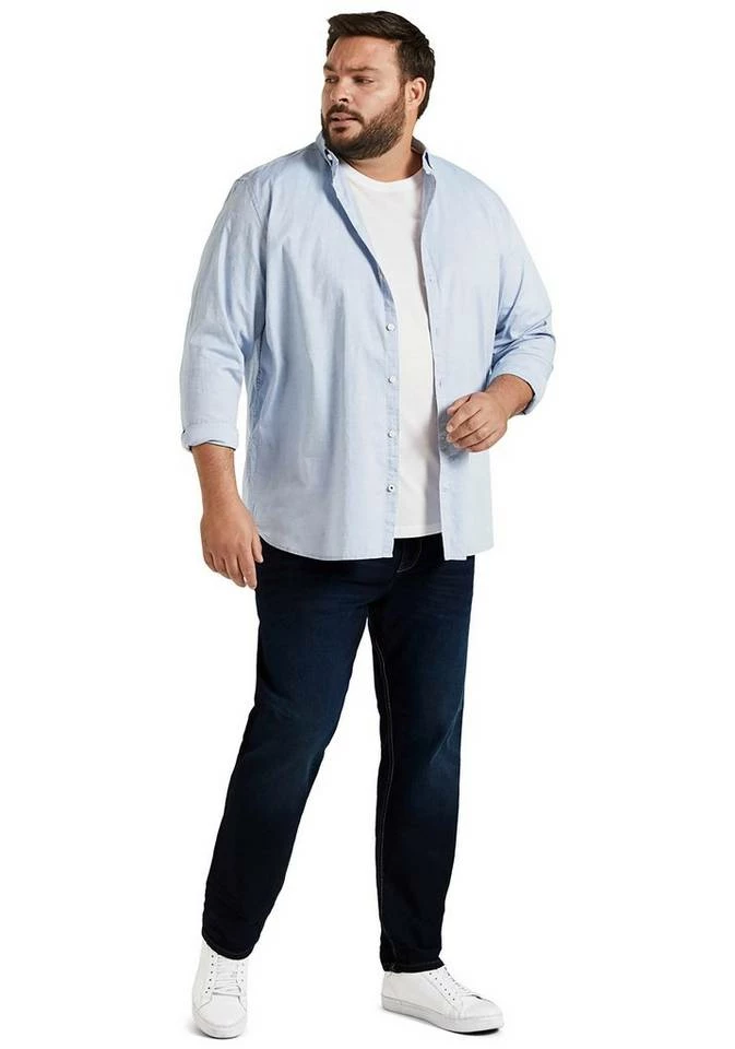 Neu 🧨 TOM TAILOR Men Plus T-Shirt (Packung, 2-tlg) mit Rundhals Weiß, Schwarz 🥰 8 Neu 🧨 TOM TAILOR Men Plus T-Shirt (Packung, 2-tlg) mit Rundhals Weiß, Schwarz 🥰 – Bild 8