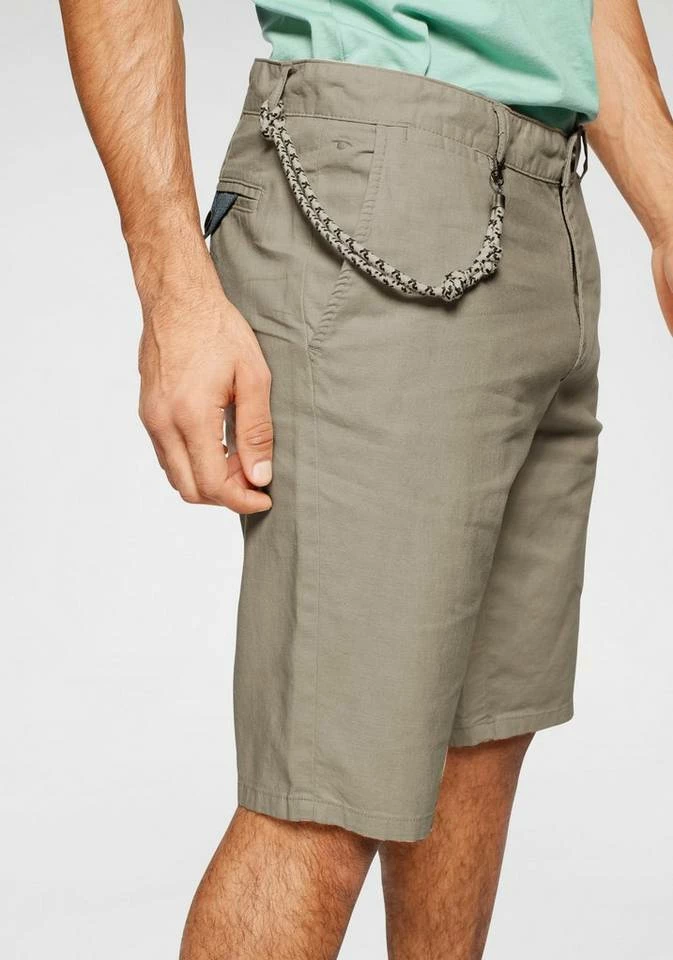 Bester Verkauf 👍 TOM TAILOR Shorts mit Schlüsselkette Hellbeige, Marine (52), Pale Bark Green, Wine rose pink ❤️ 4 Bester Verkauf 👍 TOM TAILOR Shorts mit Schlüsselkette Hellbeige, Marine (52), Pale Bark Green, Wine rose pink ❤️ - Image 4