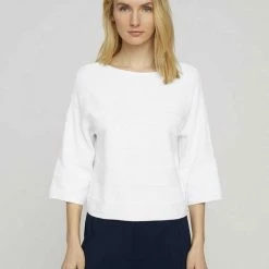 Angebote 🤩 TOM TAILOR Strickpullover »Pullover mit Bio-Baumwolle« Whisper White, Prairie Grass Green, Plum blossom lilac ⌛ -Tom Tailor Verkaufsgeschäft b621518a f393 5928 98a4 af40c47543db