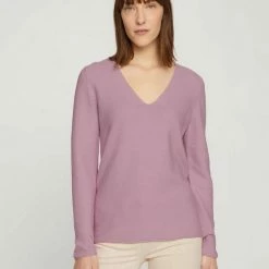 Am billigsten ✨ TOM TAILOR Strickpullover »Basic Strickpullover mit Bio-Baumwolle« Faded denim blue, Moderate olive, Iris flower 😀 -Tom Tailor Verkaufsgeschäft b650097e 0e6b 5832 8c85 c1b83fbc6fe8