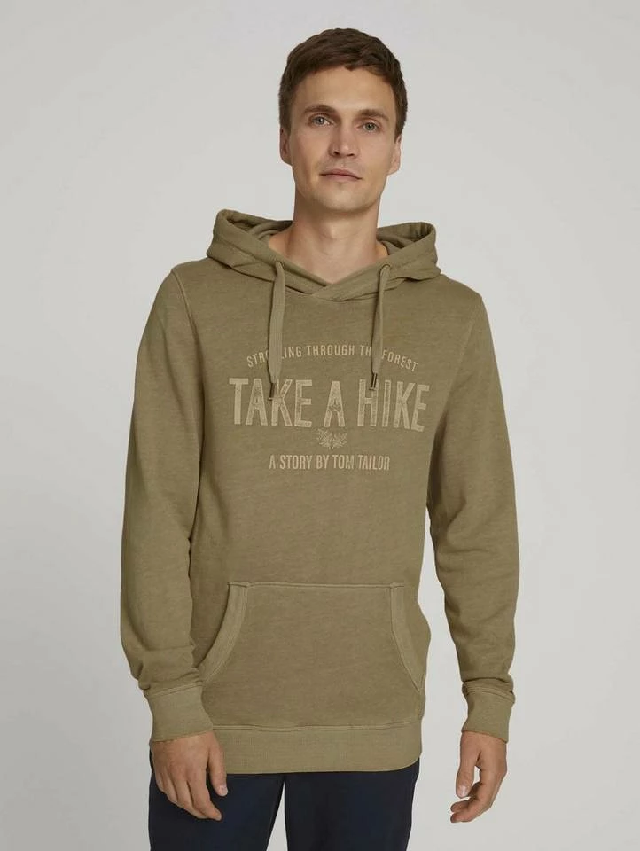Bestpreis 🌟 TOM TAILOR Hoodie »Hoodie mit Print« Chili oil red, Sky Captain Blue, Oak Leaf Green, Beach Sand 🧨 17 Bestpreis 🌟 TOM TAILOR Hoodie »Hoodie mit Print« Chili oil red, Sky Captain Blue, Oak Leaf Green, Beach Sand 🧨 - Image 17
