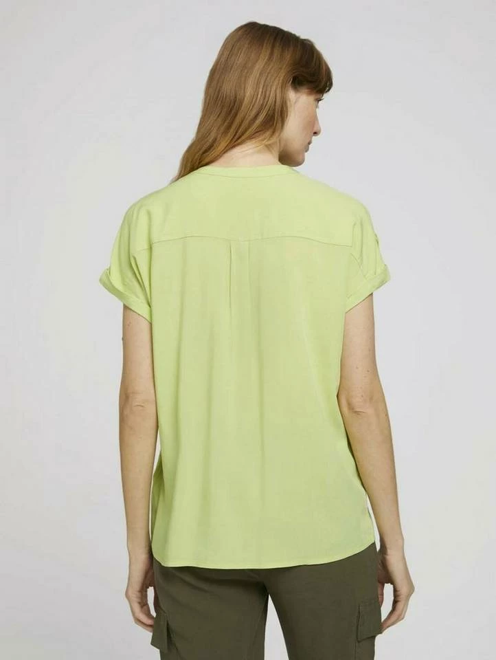 Bestes Angebot 😉 TOM TAILOR Kurzarmbluse Anemone blue, Grape Leaf Green, Celery ice 🤩 3 Bestes Angebot 😉 TOM TAILOR Kurzarmbluse Anemone blue, Grape Leaf Green, Celery ice 🤩 - Image 3