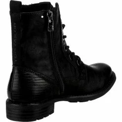 Brandneu 🎉 TOM TAILOR »Schnürstiefeletten« Schnürstiefelette Cognac, Schwarz 🌟 -Tom Tailor Verkaufsgeschäft b7794681 062c 502c 9777 0d60b9fbce65