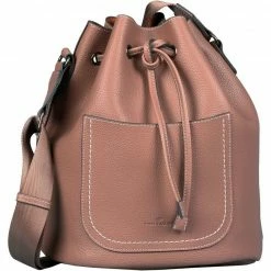 Rabatt 😍 TOM TAILOR Beuteltasche »JULICA«, mit Zugband Black, Beige, Old rose 🎁