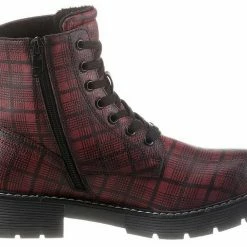 Großhandel 💯 TOM TAILOR Schnürboots in Karo-Optik Navy, Bordo 🧨 -Tom Tailor Verkaufsgeschäft b8ffe630 f441 5dea 8dd7 f73d4483ea96