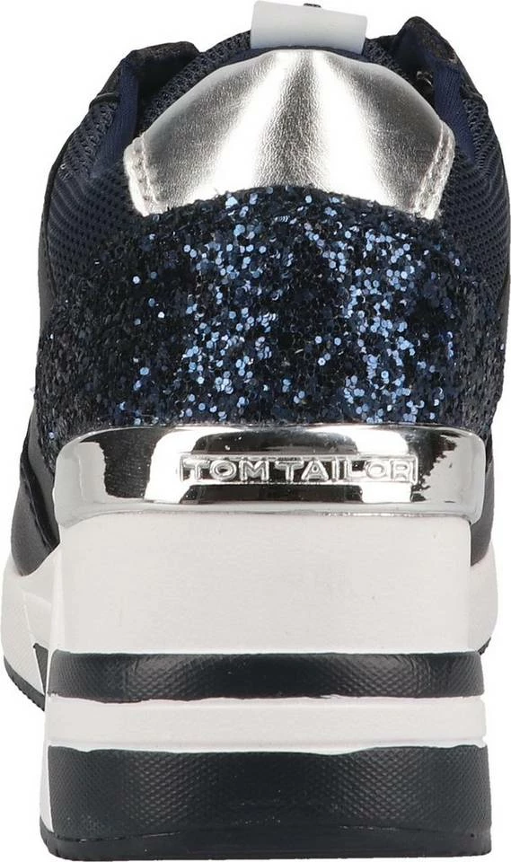 Blitzangebot 👍 TOM TAILOR »Lederimitat/Textil« 👟 Sneaker White-Silver 00170, Navy 00003 ✔️ 5 Blitzangebot 👍 TOM TAILOR »Lederimitat/Textil« 👟 Sneaker White-Silver 00170, Navy 00003 ✔️ - Image 5