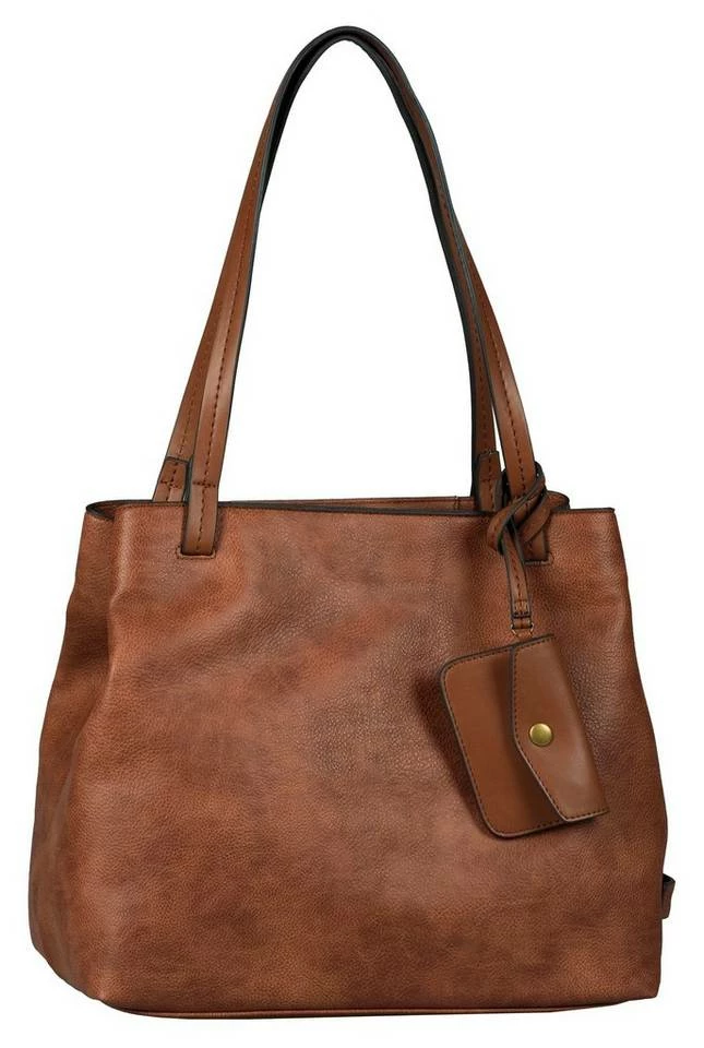 Brandneu 👍 TOM TAILOR Shopper »RUBIANA«, mit kleiner Tasche Cognac, Mango, Khaki, Dark brown 🌟 5 Brandneu 👍 TOM TAILOR Shopper »RUBIANA«, mit kleiner Tasche Cognac, Mango, Khaki, Dark brown 🌟 - Image 5