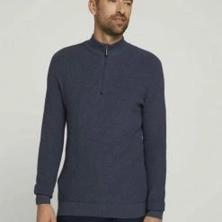 Coupon ❤️ TOM TAILOR Strickpullover »strukturierter Pullover« Sky Captain Blue, Black Grey Melange, Vintage indigo blue melange 🧨 -Tom Tailor Verkaufsgeschäft ba0f5491 323f 54eb 9f9c 048ad2bc2c2d