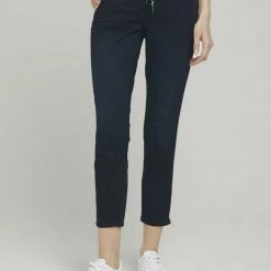 Budget ✔️ TOM TAILOR Culotte »Tapered Relaxed Hose mit Kordelzug« Grape Leaf Green, Desert linen, Sky Captain Blue, Caramel Brown 💯 -Tom Tailor Verkaufsgeschäft ba685632 6544 55d1 a4c7 60360d14dc74