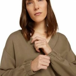 Am billigsten 😀 TOM TAILOR Sweater mit mit elastischem Bund am Saum und Ärmel Taupe, Flieder, Mittelblau 🔔 -Tom Tailor Verkaufsgeschäft bab6634d faa5 5a84 bd29 09a2b0302bb1