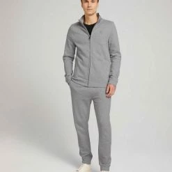 Bester Verkauf 🌟 TOM TAILOR Trainingsanzug Black, Light Stone Grey Melange ✔️ -Tom Tailor Verkaufsgeschäft bb36f6b0 8a37 58bf b5b0 87e5adc795a1